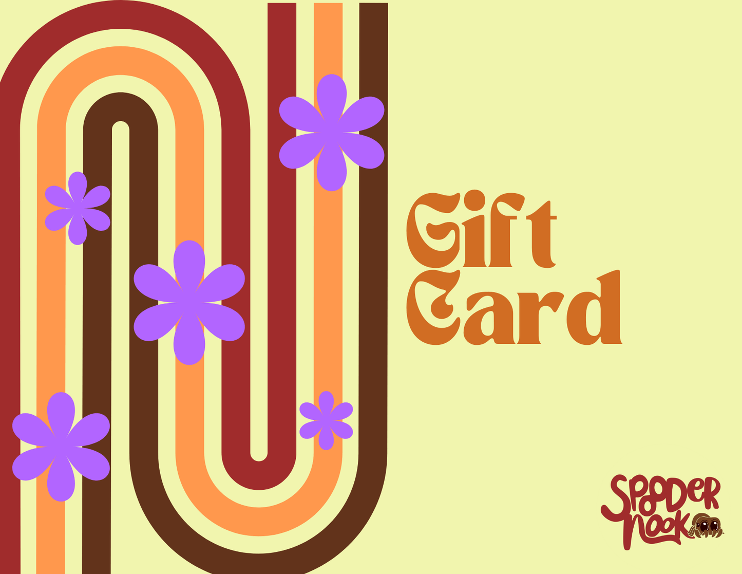 Spooder Nook Gift Card jumping spider - Spooder Nook