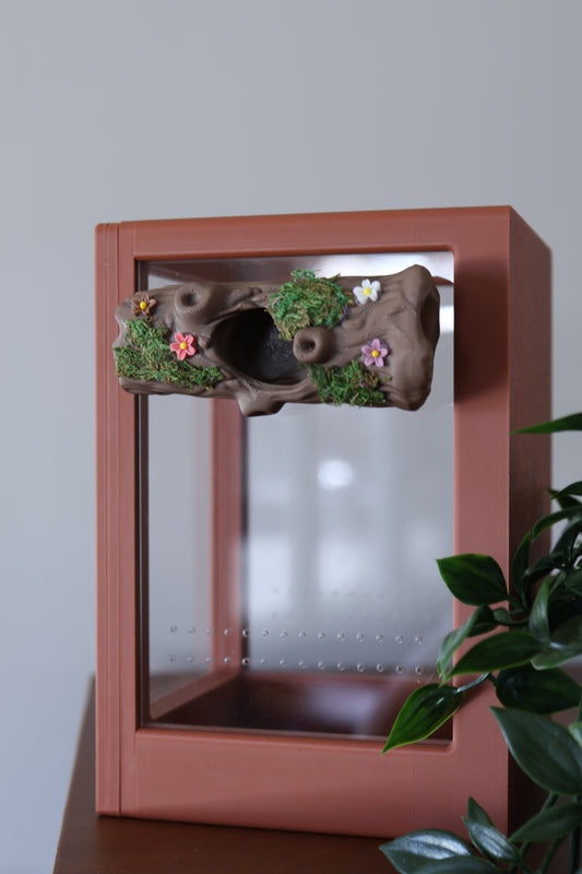 Magnet Hide with Wood Effect for Jumping Spider