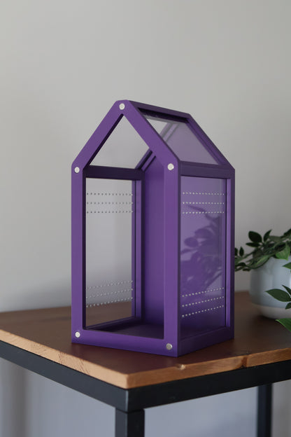 Jumping Spider Enclosure – Canopy Design - 4 x 4 x 9 in