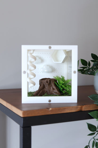 Decorated Jumping Spider Houses – Small Custom Habitat with Color Options (4.5x5x5 in)