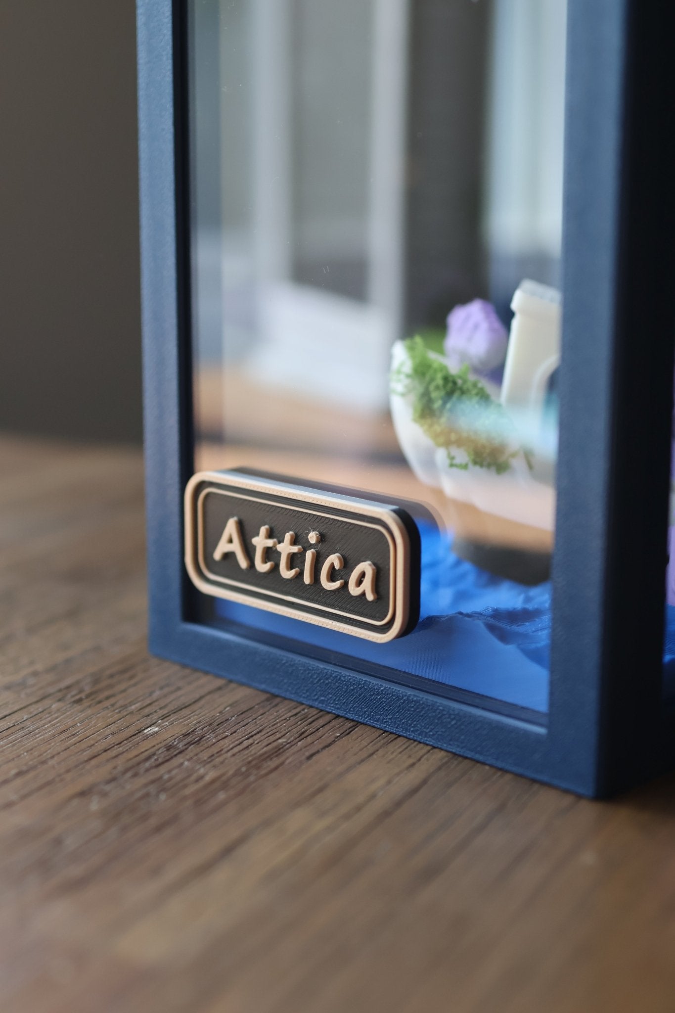 Custom Enclosure Name Tag – 3D Printed jumping spider - Spooder Nook