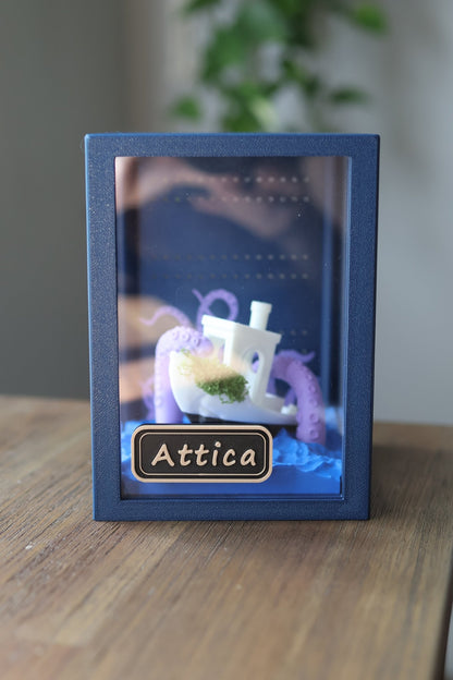 Custom Enclosure Name Tag – 3D Printed jumping spider - Spooder Nook