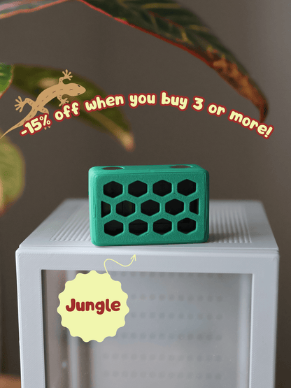 Humidity & Temperature Mini Digital Hygrometer - Jumping Spider, Reptile, and Mantis Terrarium - Celsius or Fahrenheit jumping spider - Spooder Nook