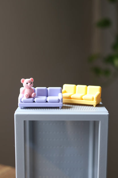 Jumping Spider Accessories Miniature Sofa For Enclosure jumping spider - Spooder Nook