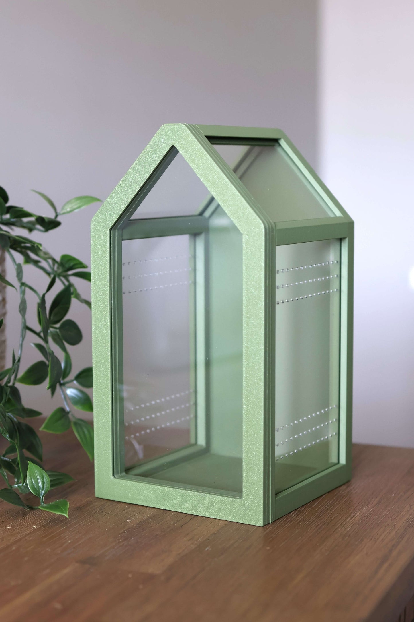 Matte Green Closed Enclosure
