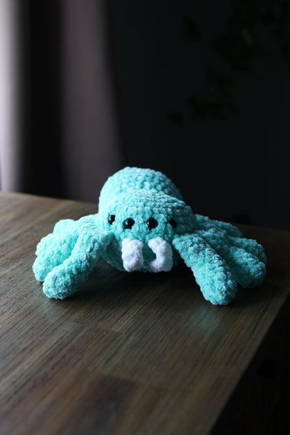 Jumping Spider Plush – Adorable Handmade 9’’ Toy jumping spider - Spooder Nook