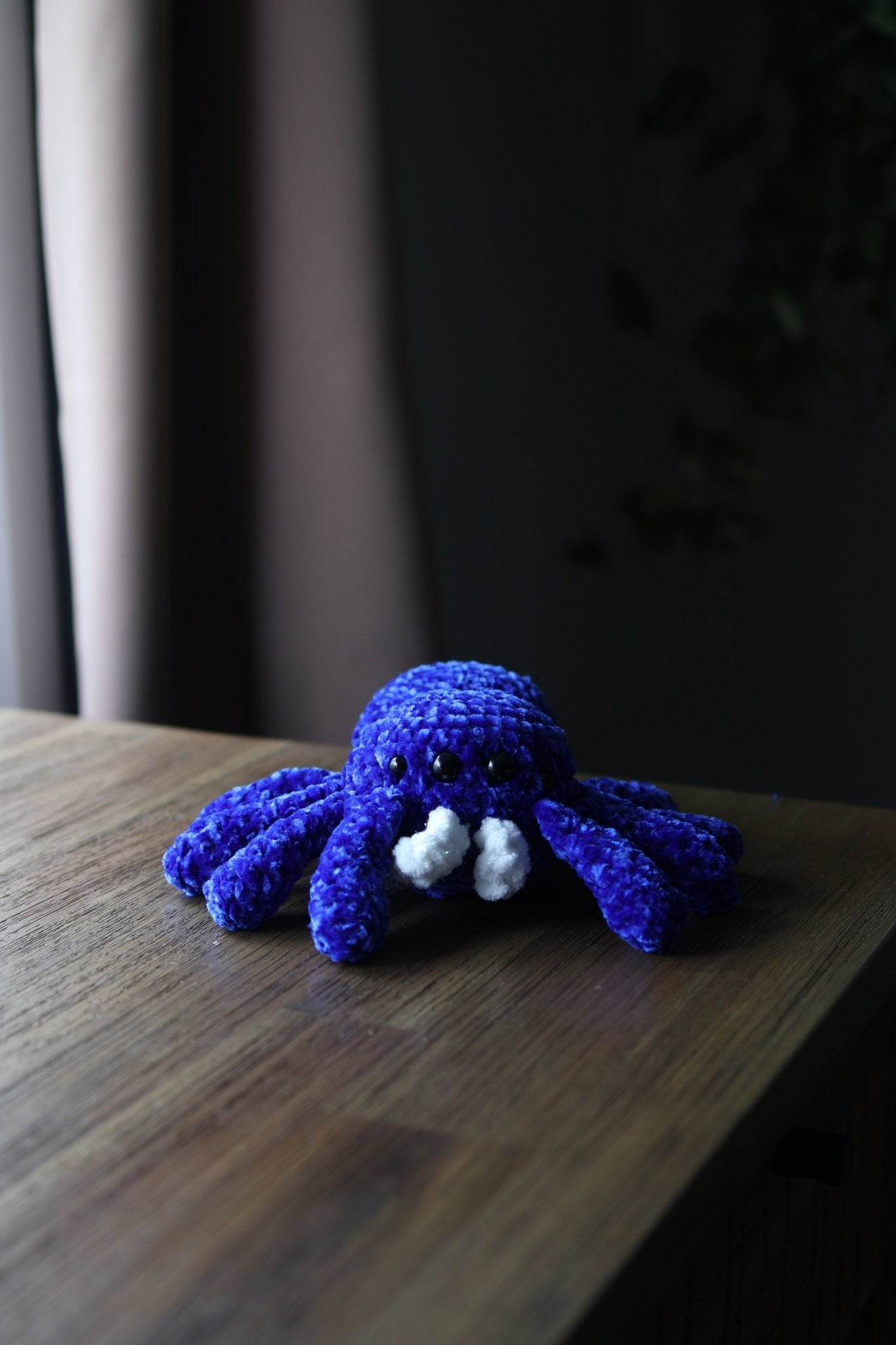 Jumping Spider Plush – Adorable Handmade 9’’ Toy jumping spider - Spooder Nook