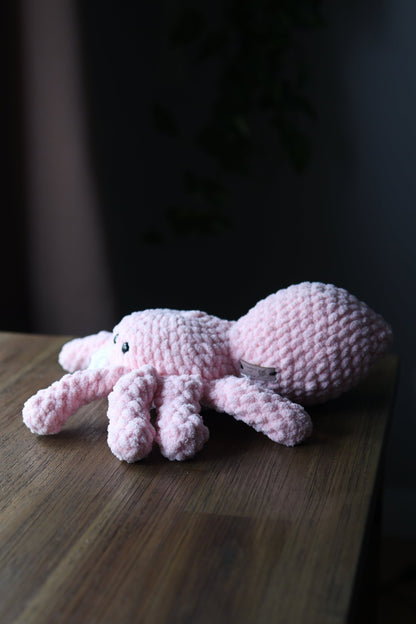 Jumping Spider Plush – Adorable Handmade 9’’ Toy jumping spider - Spooder Nook